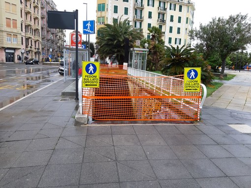 Savona, chiuso per lavori il sottopasso di San Michele alle Fornaci