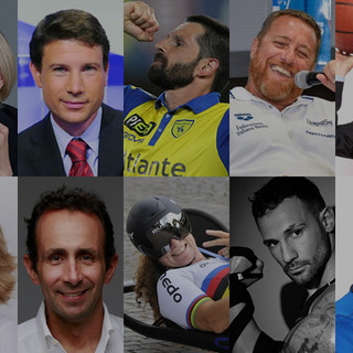 Silvia Salis, Alberto Rimedio, Sergio Pellissier, Claudio Rossetto, Dan Peterson, Nicoletta Romanazzi, Mike Maric, Francesca Porcellato, Vincenzo Mangiacapre, Maxime Mbandà: sono i 10 protagonisti di "SportivaMente"