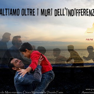 Manifesto d'artista in favore dei "Papà separati Liguria"