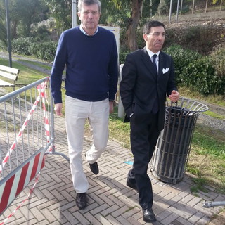 Andora: sopralluogo del presidente Burlando sul deragliamento "Trenitalia disponibile a fare subito l'intervento"