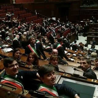 ANCI Liguria: una delegazione di sindaci liguri nell'aula di Montecitorio