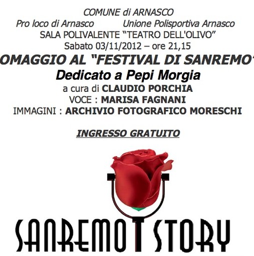 Sanremo ad Arnasco, con Claudio Porchia Sanremo ad Arnasco, con Claudio Porchia