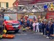 Gli scout in visita ai Vigili del Fuoco di Albenga: spettacolare esercitazione con l’autoscala Gli scout in visita ai Vigili del Fuoco di Albenga: spettacolare esercitazione con l’autoscala