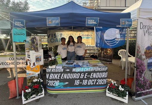 Anche Loano ai Mondiali di Enduro a Finale Ligure: uno stand per promuovere l'offerta turistica ed il Vibram Maremontana Running Park Anche Loano ai Mondiali di Enduro a Finale Ligure: uno stand per promuovere l'offerta turistica ed il Vibram Maremontana Running Park