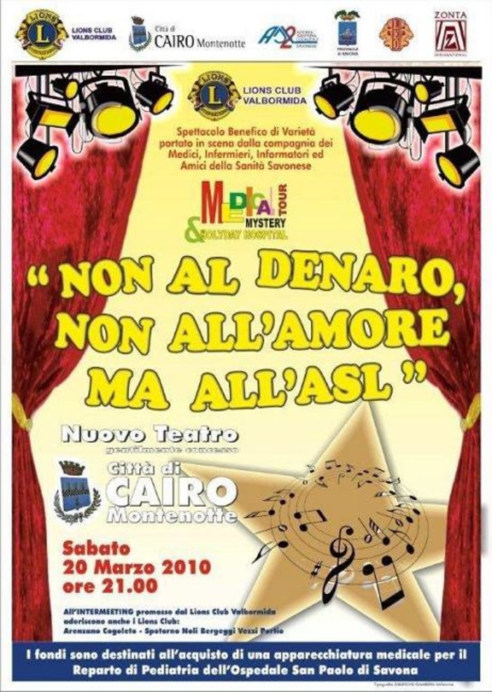 Savona: oggi al S. Paolo i Lions Club Valbormida presenteranno le nuove apparecchiature da loro donate