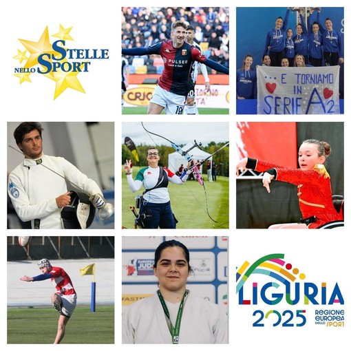 Elette le Stelle nello Sport 2025: "oro" per Pinamonti, Armaleo, Rebagliati, Repetto, Paris, Gransasso e l’Auxilium