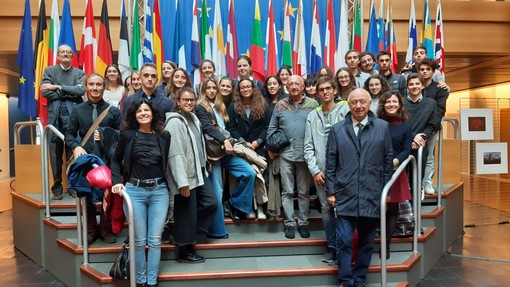 Gli studenti liguri visitano le istituzioni europee