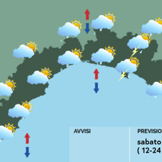 Meteo, al mattino nuvolosità irregolare sul settore centro-orientale della Liguria