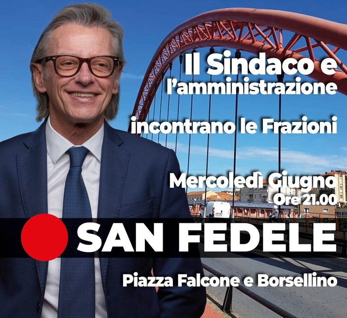 Albenga, Riccardo Tomatis incontra gli abitanti di San Fedele Albenga, Riccardo Tomatis incontra gli abitanti di San Fedele