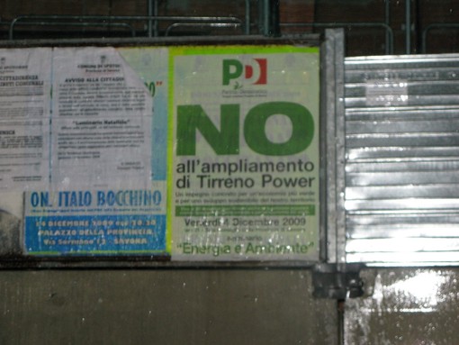 Niente da fare: il PD vadese vuole sia il carbone che la Piattaforma Niente da fare: il PD vadese vuole sia il carbone che la Piattaforma