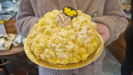 In foto la torta Mimosa