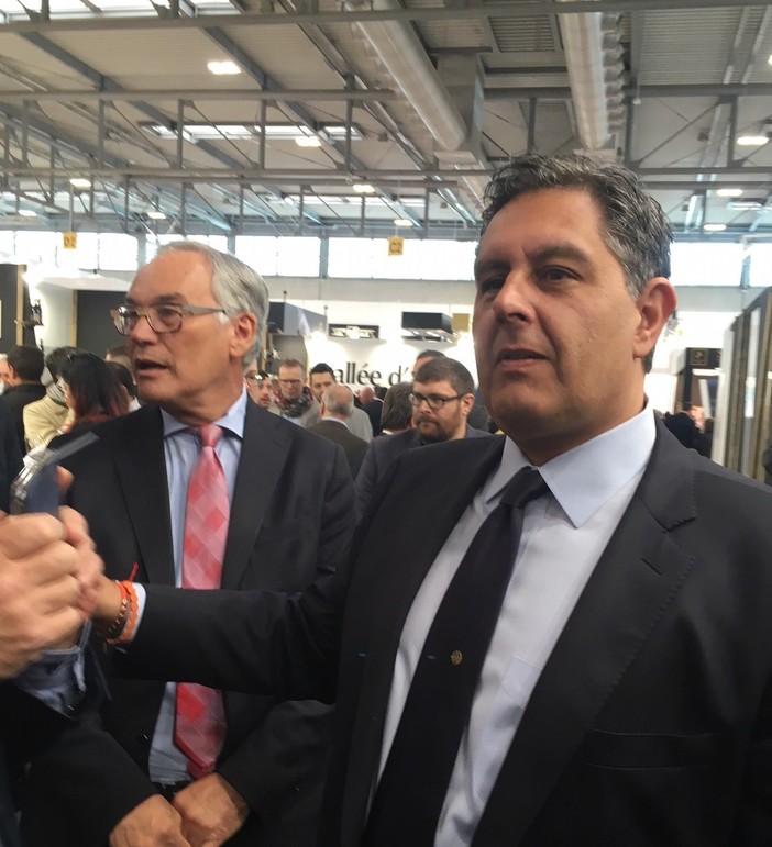 Giovanni Toti incontra i produttori a Verona Fiere