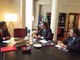 Banda ultralarga, Toti incontra il Presidente di TIM, Giuseppe Recchi