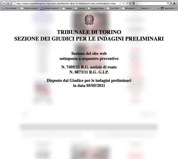 'Ndrangheta in riviera: sotto scorta Christian Abbondanza di Casa della Legalità Onlus. E il Tribunale di Torino sequestra loro un articolo