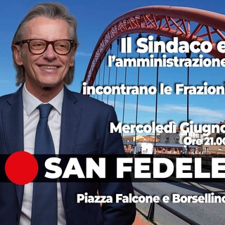 Albenga, Riccardo Tomatis incontra gli abitanti di San Fedele