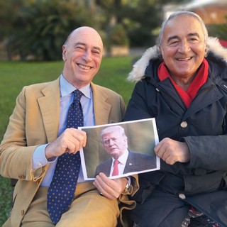 Melgrati e il Prof. Giuseppe Cannata (Foto di Silvio Fasano) Melgrati e il Prof. Giuseppe Cannata (Foto di Silvio Fasano)