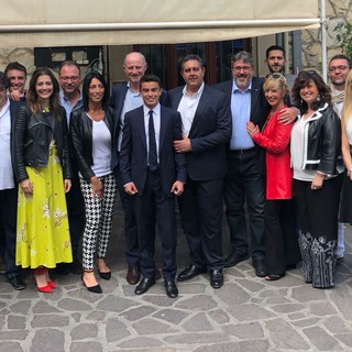 Alassio: il "tour" di Toti a sostegno della campagna elettorale di Enzo Canepa