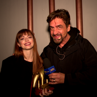 Sanremo 2024, Tapiro d'Oro ad Annalisa: "Non ero triste ma emozionata", e sul rigassificatore: "Non lo gradirei"