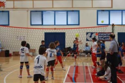 I piccoli atleti in gara