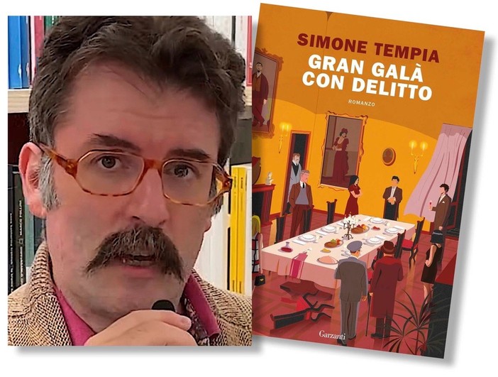 Savona, Simone Tempia alla Ubik con il suo esordio nella narrativa: “Gran galà con delitto” Savona, Simone Tempia alla Ubik con il suo esordio nella narrativa: “Gran galà con delitto”