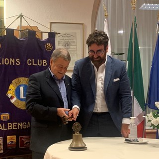 Lions Club Albenga Host: dopo due anni sotto la guida di Dario Zunino, la presidenza passa a Vittorio Varalli