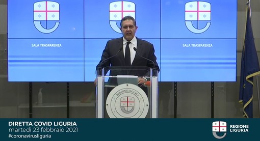 Covid, Toti: "Ordinanza restrittiva sull'estremo ponente ligure, vigileremo sui ristori da parte del Governo" Covid, Toti: "Ordinanza restrittiva sull'estremo ponente ligure, vigileremo sui ristori da parte del Governo"