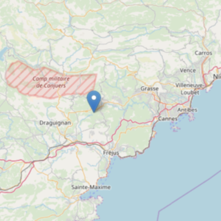 Terremoto questa mattina sulle alture di Fréjus, scossa di magnitudo 3,2 avvertita anche nella nostra zona