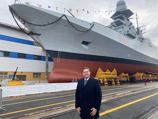 Fincantieri, Toti: "Orgoglioso che tanta Liguria contribuisca a dare sicurezza, lavoro e tecnologia al paese"