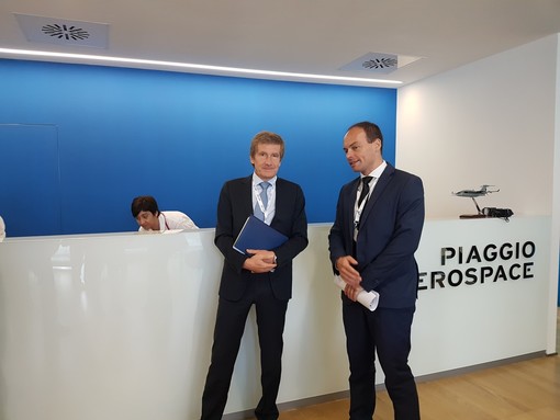 L'ex pilota di Formula 1 Thierry Boutsen promotore di Piaggio Aerospace