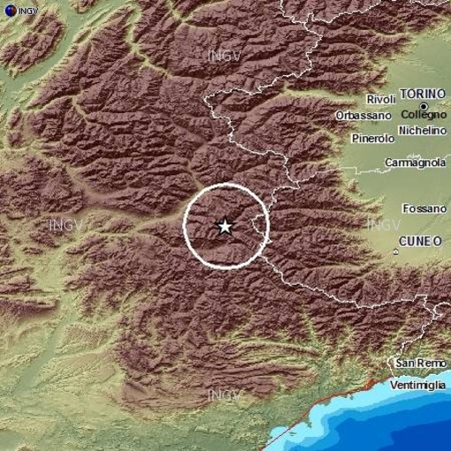 SCOSSA DI TERREMOTO in Francia avvertita anche in provincia di Savona: nella zona di Vars a 10 km di profondità. 5° grado della scala Richter