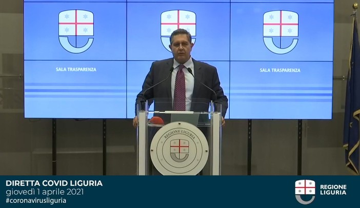 Savonese in zona rossa, Toti: "Misura che si rende purtroppo indispensabile"