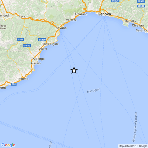 Lieve scossa di terremoto al largo dell'andorese