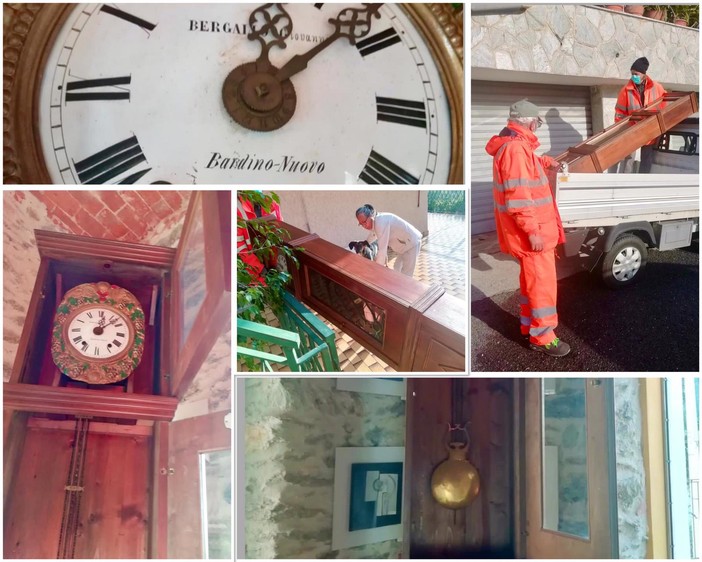 Tovo ricorda Giorgio Cesio: la pendola originale Bergallo di proprietà della sua famiglia sarà esposta al Museo dell'Orologio da Torre Tovo ricorda Giorgio Cesio: la pendola originale Bergallo di proprietà della sua famiglia sarà esposta al Museo dell'Orologio da Torre