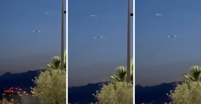 Ufo nei cieli di Genova mentre un aereo decolla, gli esperti: "Una forma assimilabile ai dischi volanti" Ufo nei cieli di Genova mentre un aereo decolla, gli esperti: "Una forma assimilabile ai dischi volanti"