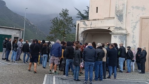 A Magliolo l'ultimo saluto a Christopher Maione A Magliolo l'ultimo saluto a Christopher Maione