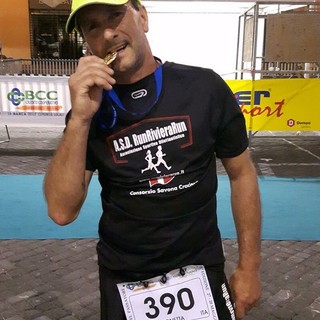 Riscatto alla ultra maratona "100 km del Passatore" per il consigliere comunale di Andora Ilario Simonetta