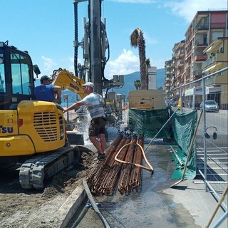 Danni alla condotta del Roya 1 a Ventimiglia, riparazione in corso ma probabili disservizi anche in frazione Rollo ad Andora (FOTO e VIDEO)