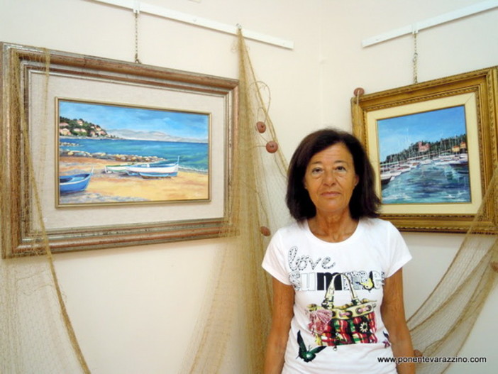 Varazze, mostra personale della pittrice Mariarosa Pignone Varazze, mostra personale della pittrice Mariarosa Pignone