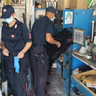 Villanova, un altro arsenale nel garage di Alberto Grosso: i carabinieri hanno rinvenuto armi, esplosivi e munizioni (FOTO)