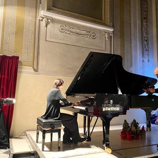 La pianista ligure Veronica Rudian ha inaugurato il 34° Concorso Pianistico città di Albenga: “Auguro tanta buona musica a tutti i partecipanti”