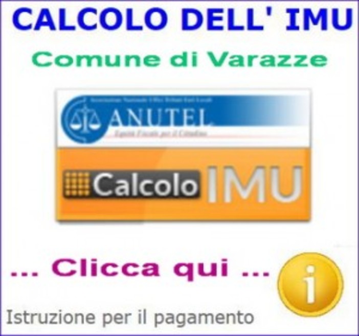 Varazze: calcolo acconto IMU 2012 on line Varazze: calcolo acconto IMU 2012 on line