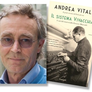 Lo scrittore Andrea Vitali a Savona alla Ubik con "Il sistema Vivacchia. I casi del maresciallo Ernesto Maccadò"
