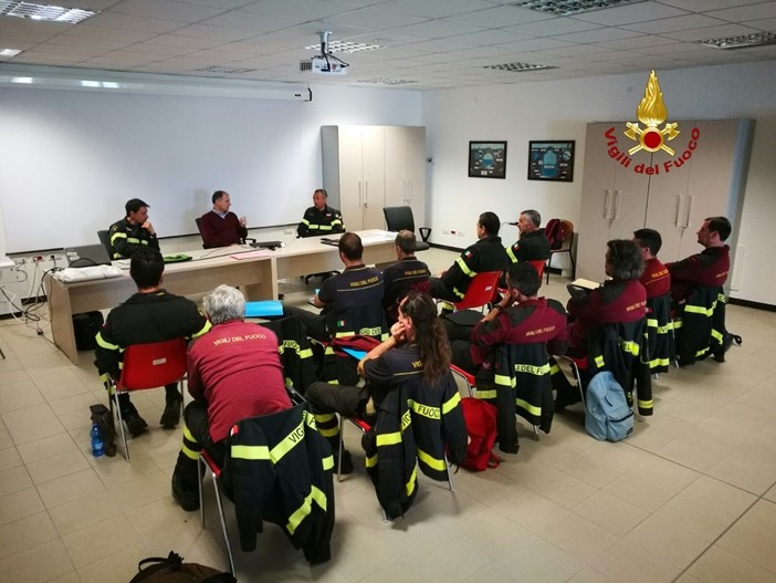 Vigili del fuoco: concluso il corso "Topografia Applicata al Soccorso" (FOTO)