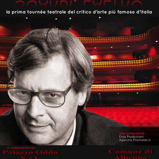 Tutto pronto per l'arrivo in città di Vittorio Sgarbi