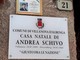 Villanova d'Albenga, scoperta targa sulla casa natale di Andrea Schivo