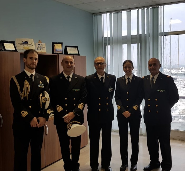 L'Ammiraglio Carlone in visita ad Alassio e Finale Ligure L'Ammiraglio Carlone in visita ad Alassio e Finale Ligure