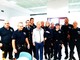 L'assessore Mauro Vannucci con gli agenti della Polizia Locale albenganese