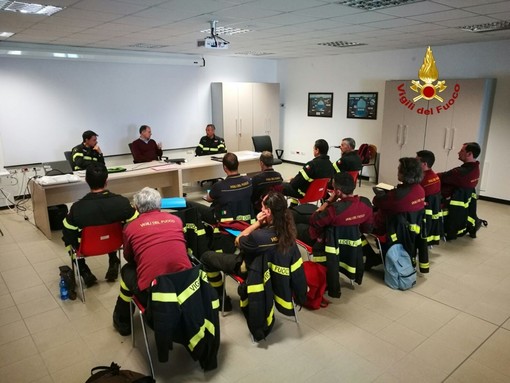 Vigili del fuoco: concluso il corso "Topografia Applicata al Soccorso" (FOTO)