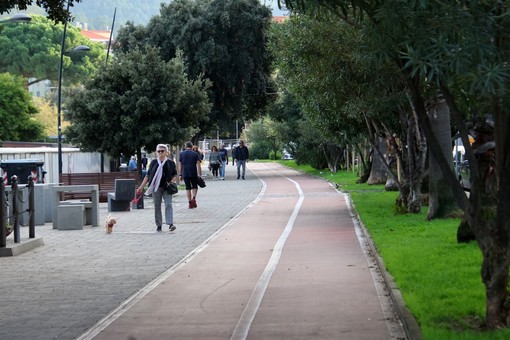 Prosegue a Vado Ligure la manutenzione del verde pubblico: parco Robinson chiuso fino a venerdì