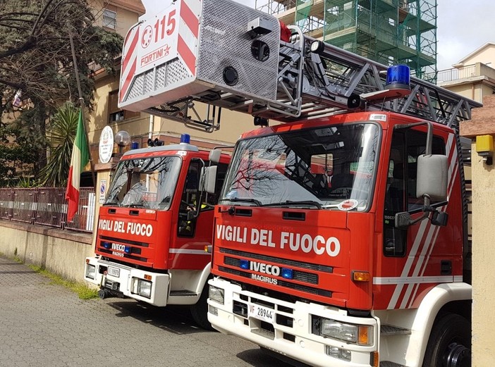 Esercitazioni dei vigili del fuoco in tutta la Liguria